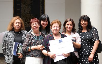 Rosa Rodriguez, Juana Clotilde Vivanco, Alfonsina Oddis, Ana Maria Salinas, Erika Mendoza, Francesca Banfanti
