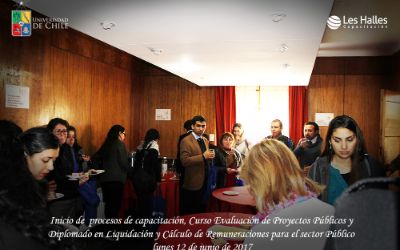 Participantes Diplomado en Liquidación y cálculo de Remuneraciones para el sector Público y Curso de Evaluación de Proyectos