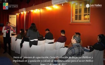 Participantes Diplomado en Liquidación y cálculo de Remuneraciones para el sector Público y Curso de Evaluación de Proyectos