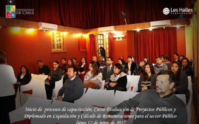 Participantes Diplomado en Liquidación y cálculo de Remuneraciones para el sector Público y Curso de Evaluación de Proyectos