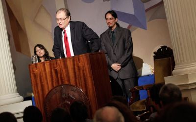 Dr. Juan Pablo Jiménez en homenaje a Dr. Covarrubias. 