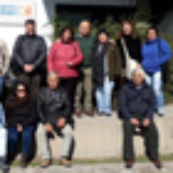 Usuarios Prodesal de la I. Municipalidad de María Pinto de visita en Centro de Estudios Postcosecha de la Facultad de Ciencias Agronómicas de la Universidad de Chile.