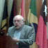 El Profesor (R) Luzio, durante su exposición