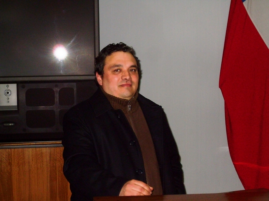 Prof. Luis Morales, Director Departamento de Ciencias Ambientales