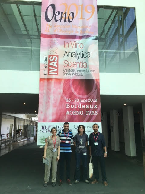 El congreso Oeno-Ivas 2019 se realizó desde el 25 al 28 de junio en la Universidad de Burdeos, Francia.