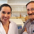 Académicos Yasna Tapia y Manuel Casanova del Departamento de Ingeniería y Suelos