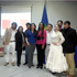Los alumnos peruanos presentaron la charla 